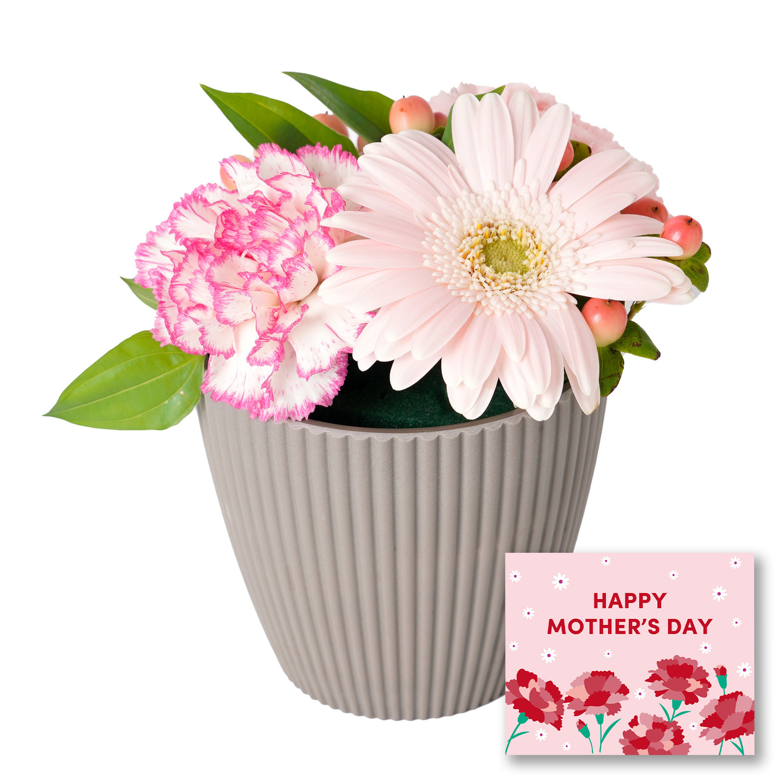 アレンジメント XSサイズ ピンク【母の日カード付き】