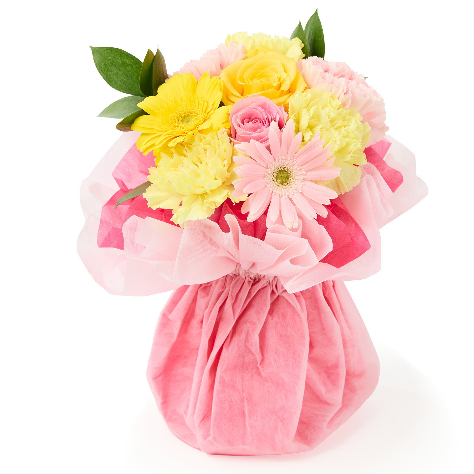 そのまま飾れるブーケ(カラフル、Sサイズ) Gift for youカード付き