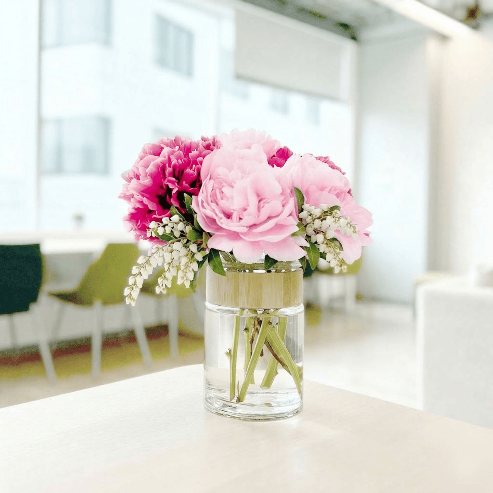 華やか上品 芍薬ブーケ