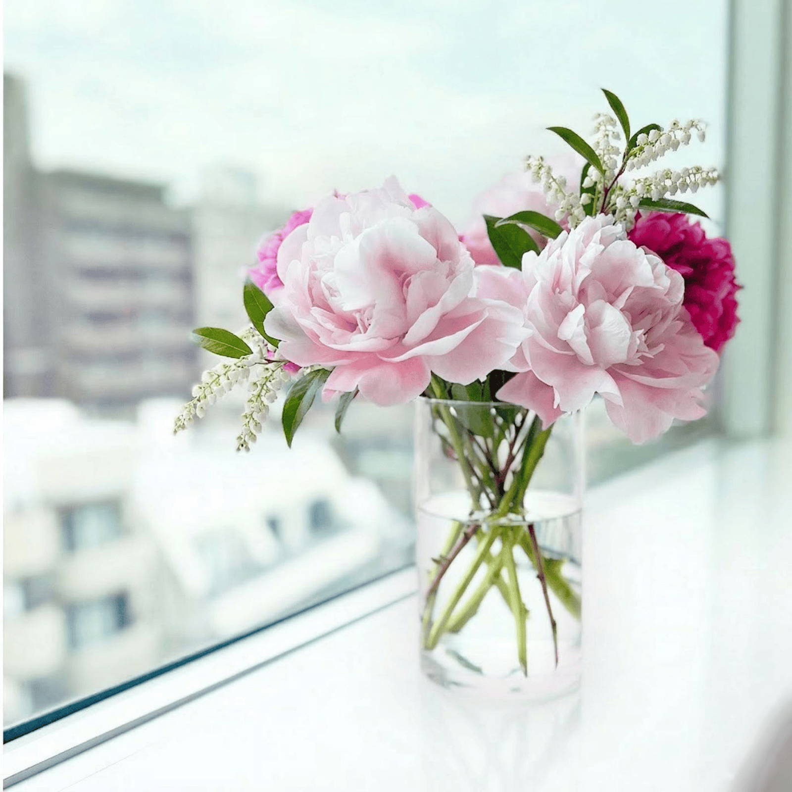 華やか上品 芍薬ブーケ