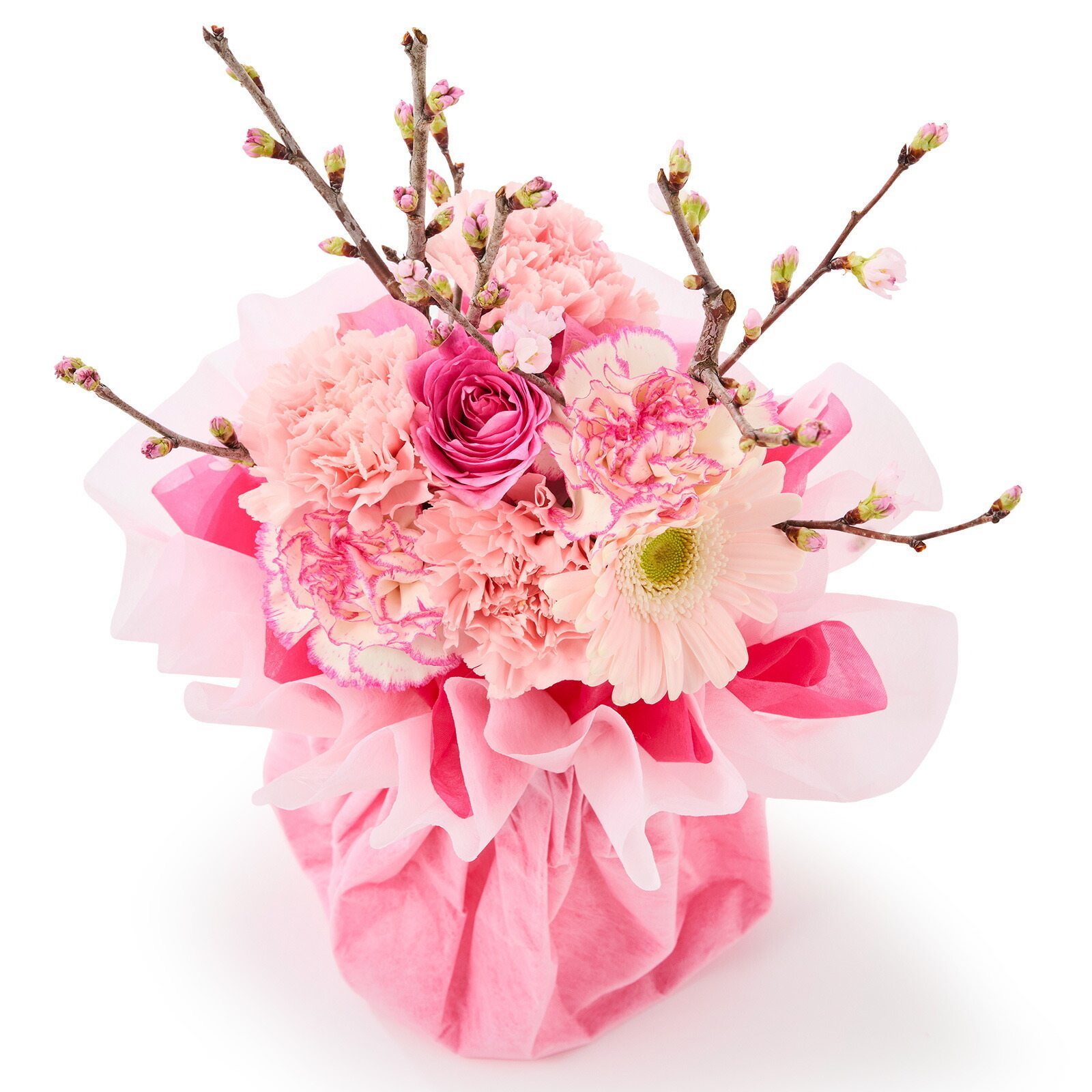 そのまま飾れるブーケ(桜、Sサイズ)