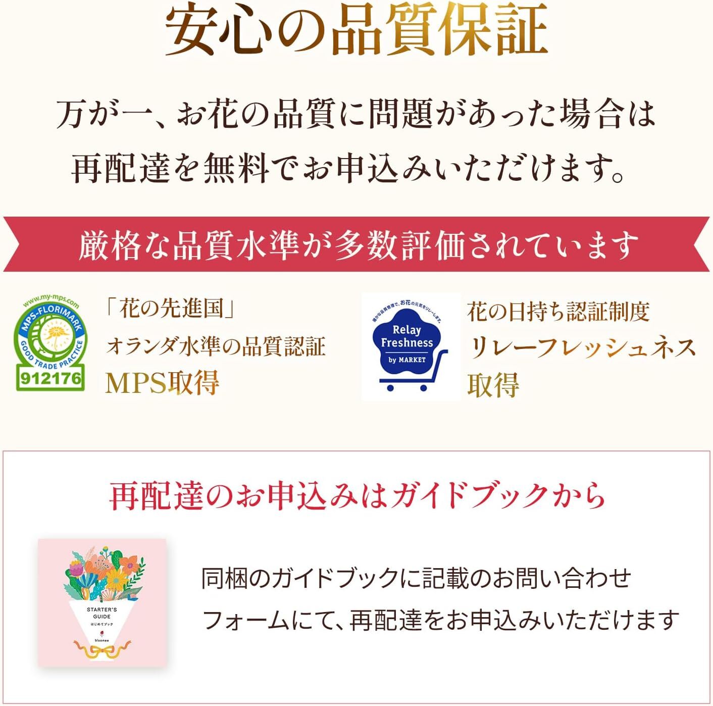 そのまま飾れるブーケ(白) S銀座千疋屋フルーツカステラセット