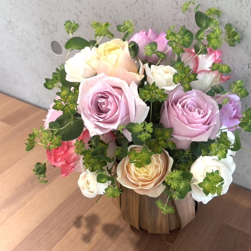 母の日ギフト　パステルローズ【母の日カード付き】