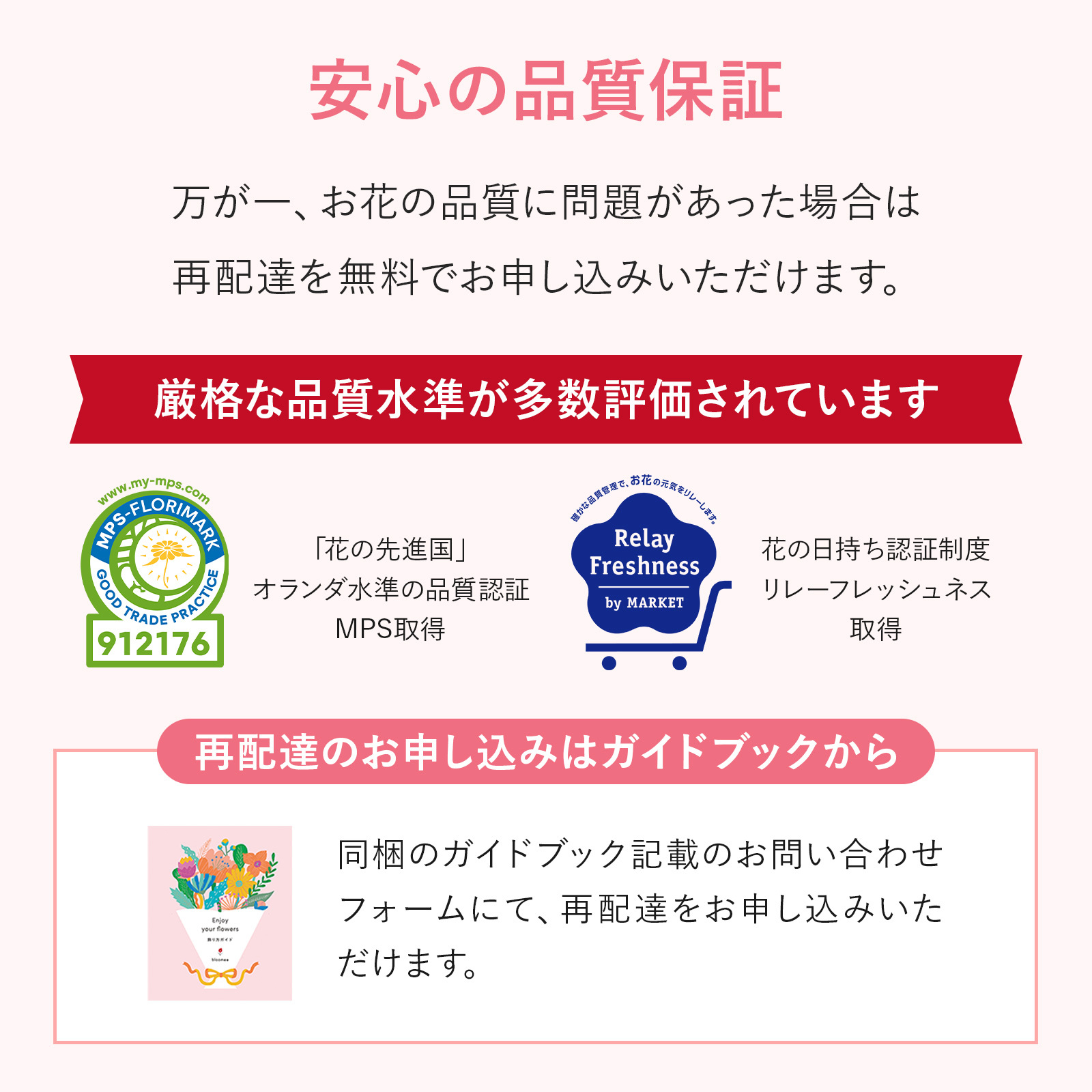 季節のお花ブーケ(4本) Happy Birthday カード付き