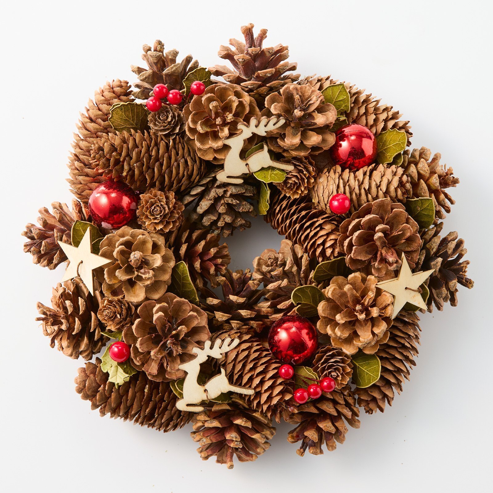 クリスマスリース トナカイ