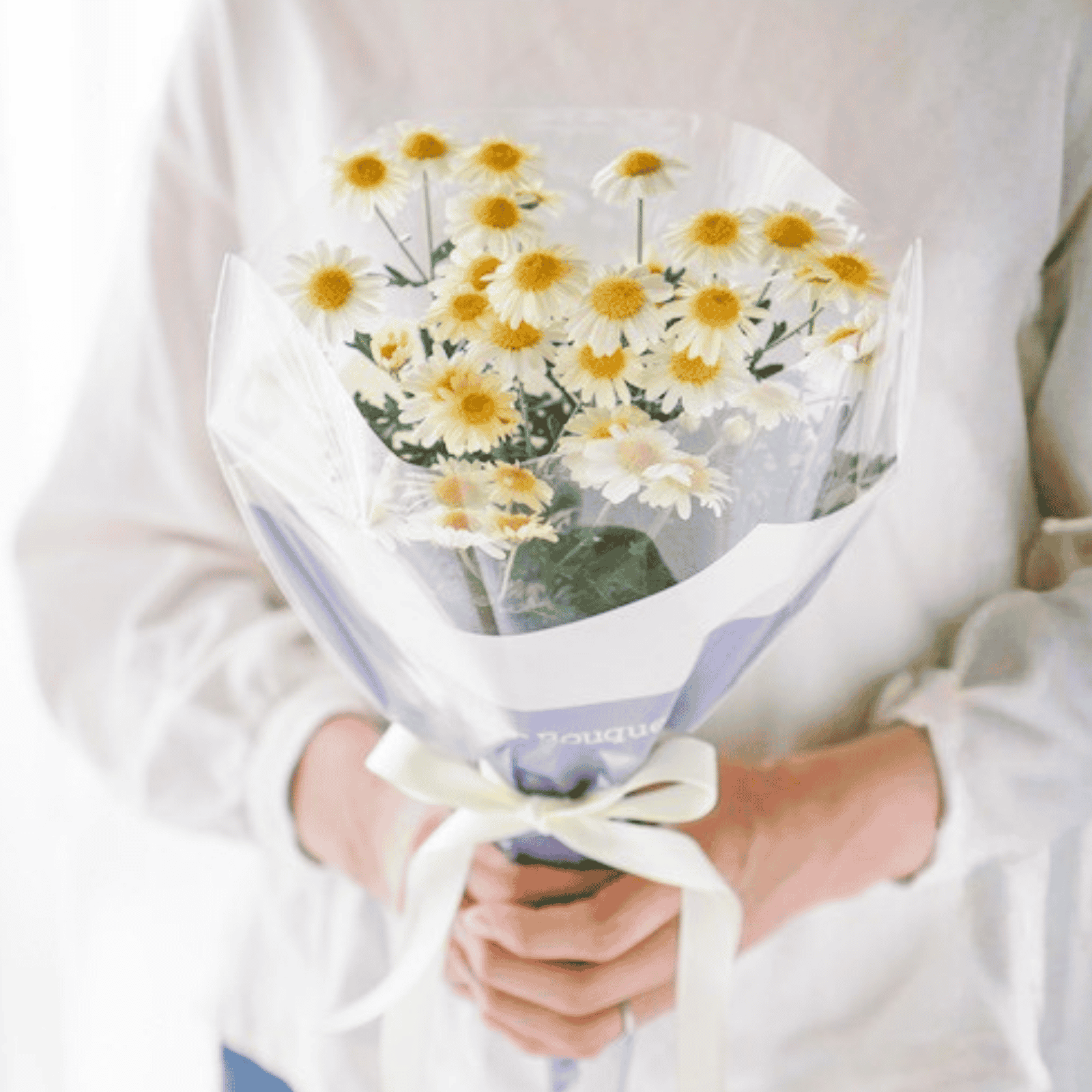 マーガレットのフラワートーチ（お色はランダムでお届け）