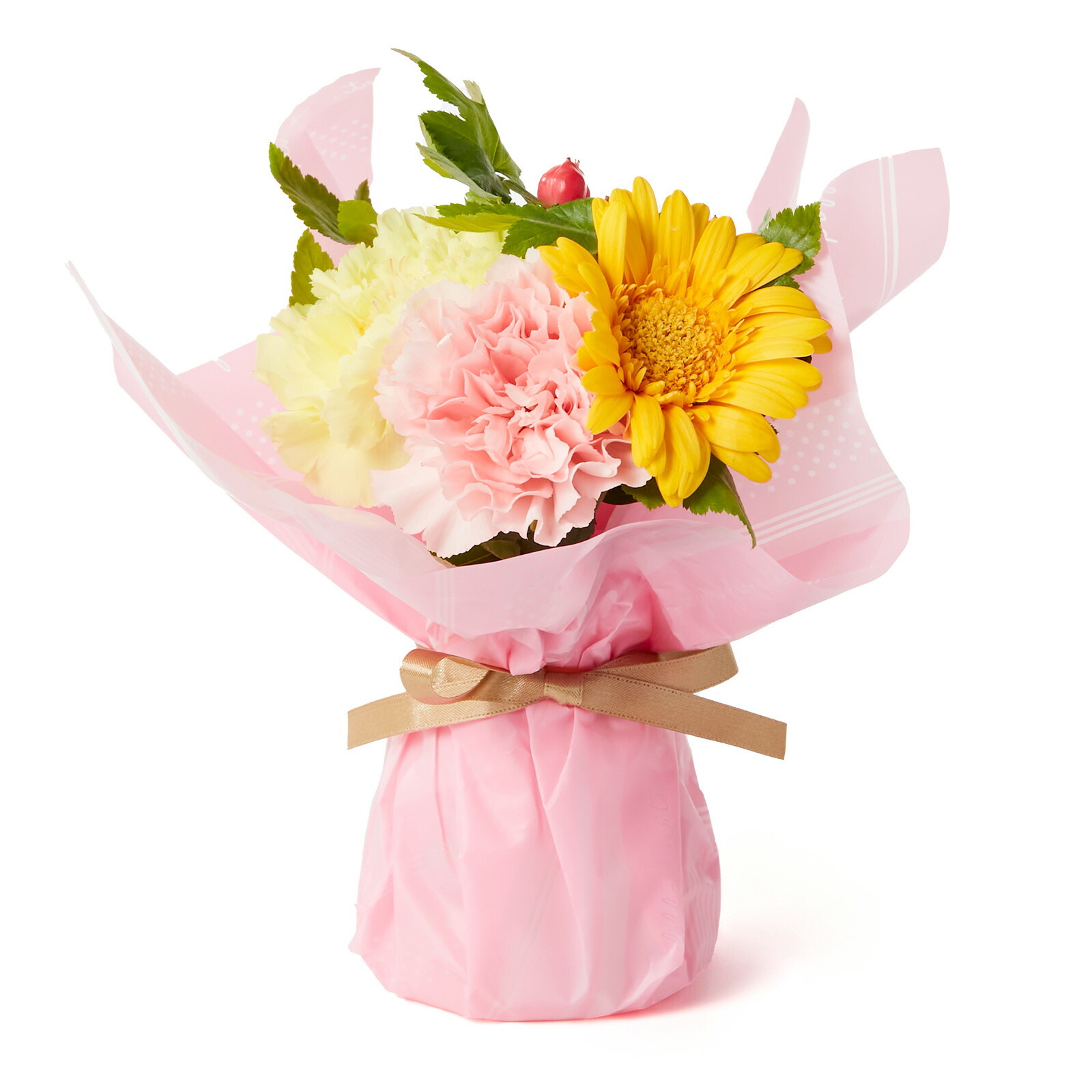そのまま飾れるブーケ(カラフル)XSサイズ　Gift for youカード付き