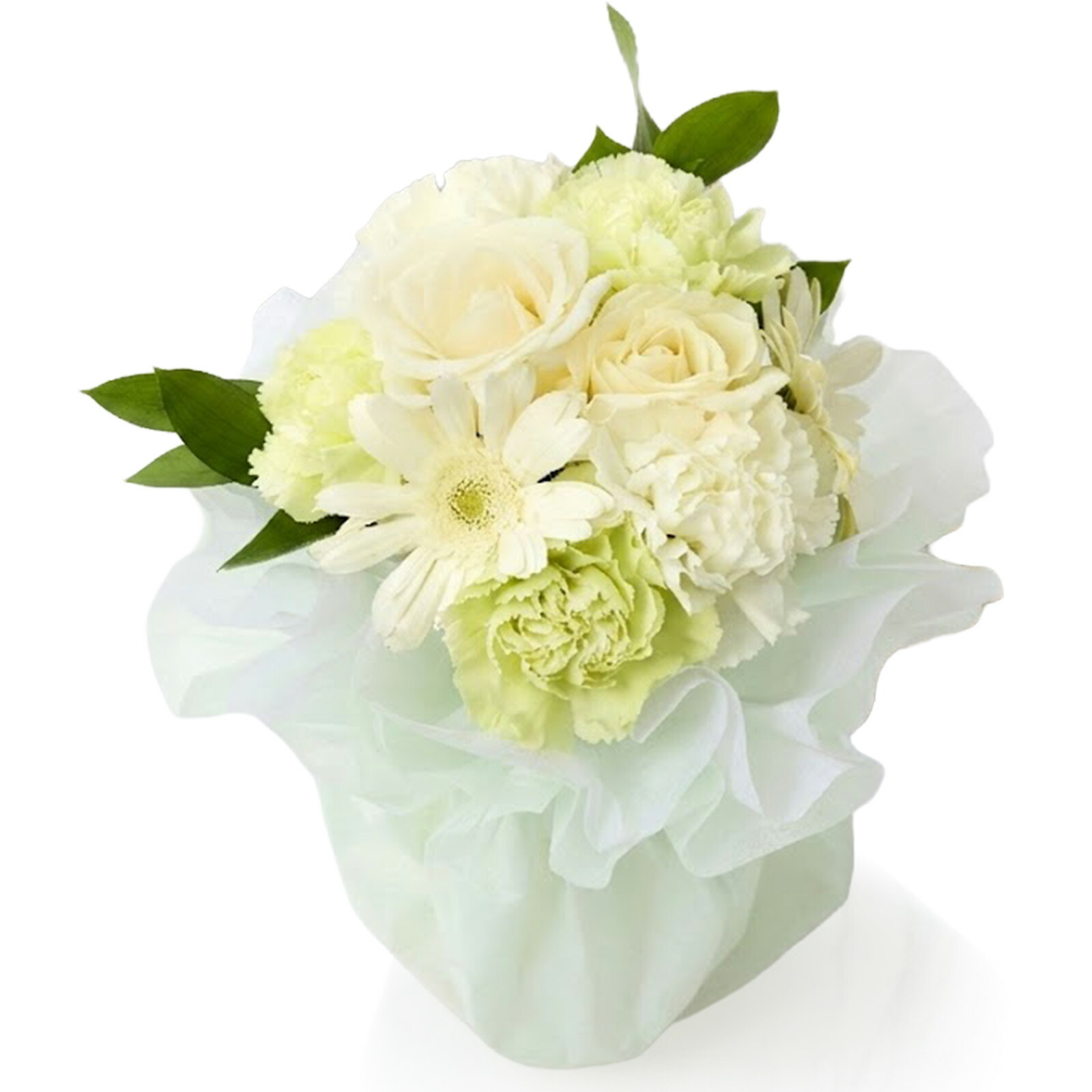 そのまま飾れるブーケ(白色、Sサイズ)