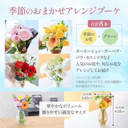 ピーターラビットコーヒー＆スイーツギフトとお花8本