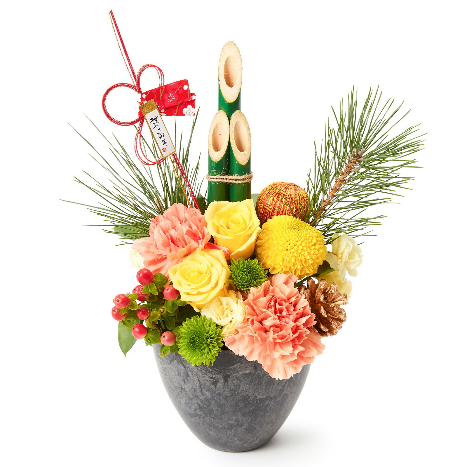 アレンジメント(お正月ver、Mサイズ)