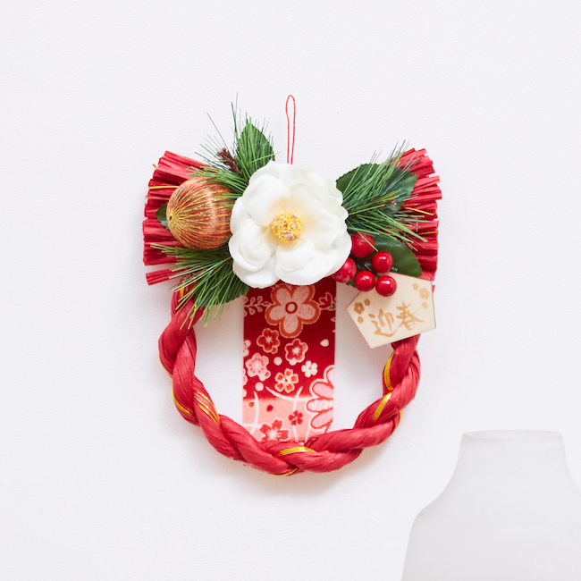 【お正月限定】しめ縄 (赤)