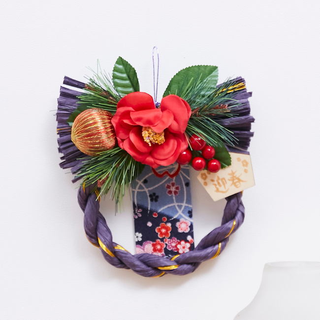 【お正月限定】しめ縄 (紫)