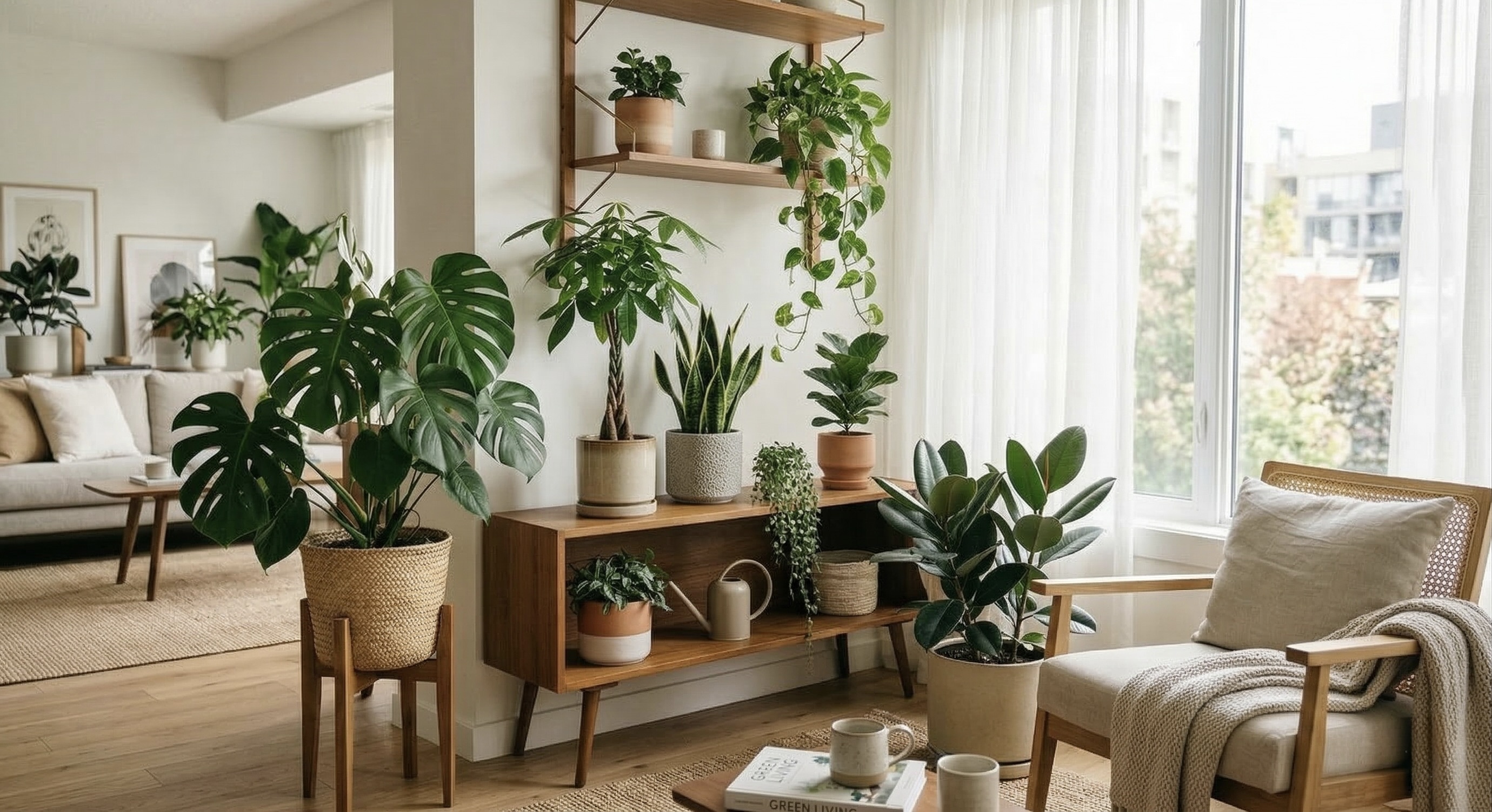 あなたにぴったりの一鉢が見つかる。観葉植物の選び方とお手入れ術